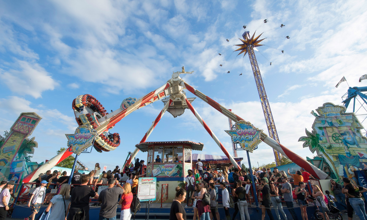 Crazy Beach Party and Atmosphere at Playland - PNE