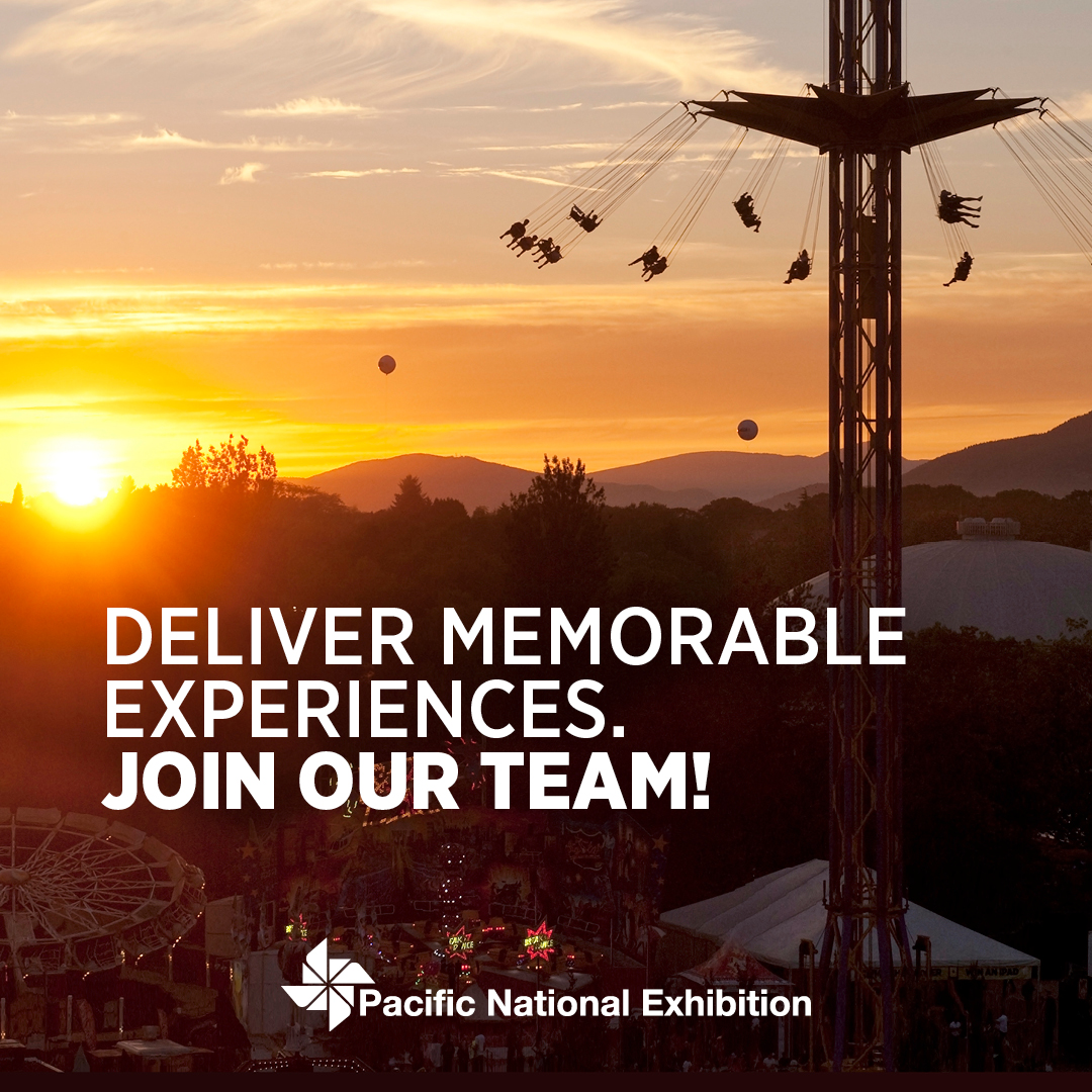 Join our team! The PNE is now hiring for a variety of positions.