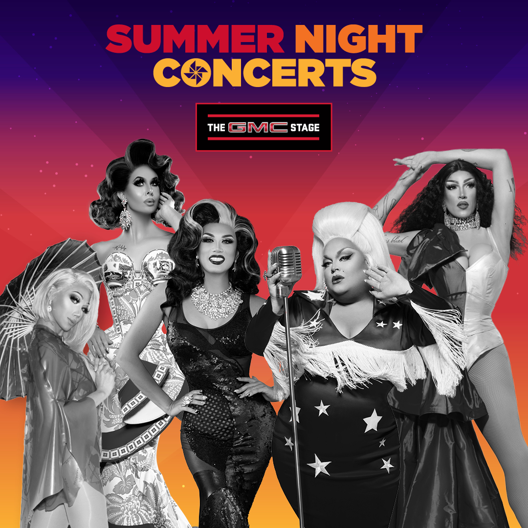 Stars of Drag - Summer Night Concerts on the GMC Stage at the 2022 PNE Fair