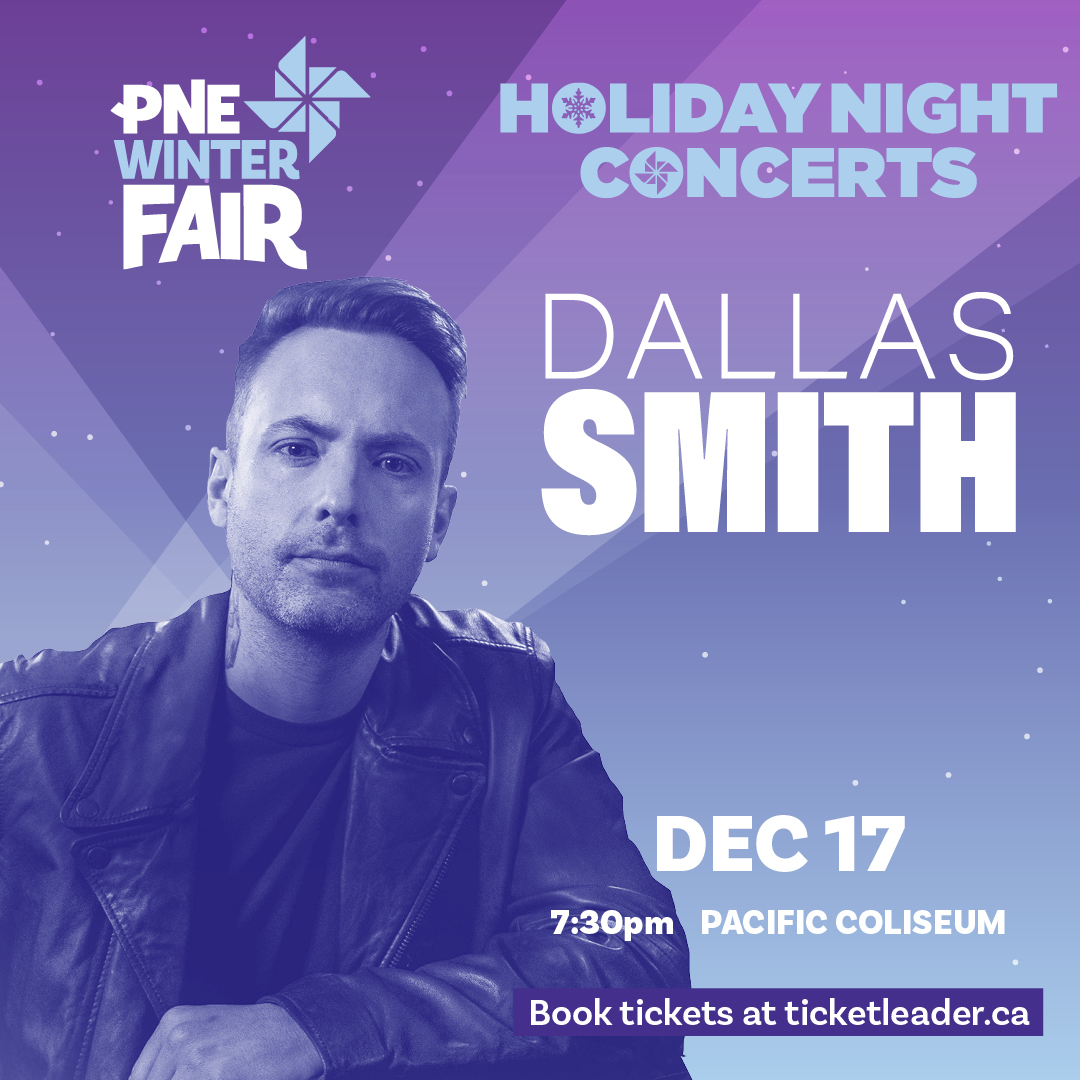 Dallas Smith at PNE Winter Fair / Holiday Night Concerts