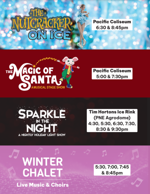 Plan your night at the 2023 Winter Fair presented by BCAA PNE